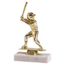 Baseball trophy shot