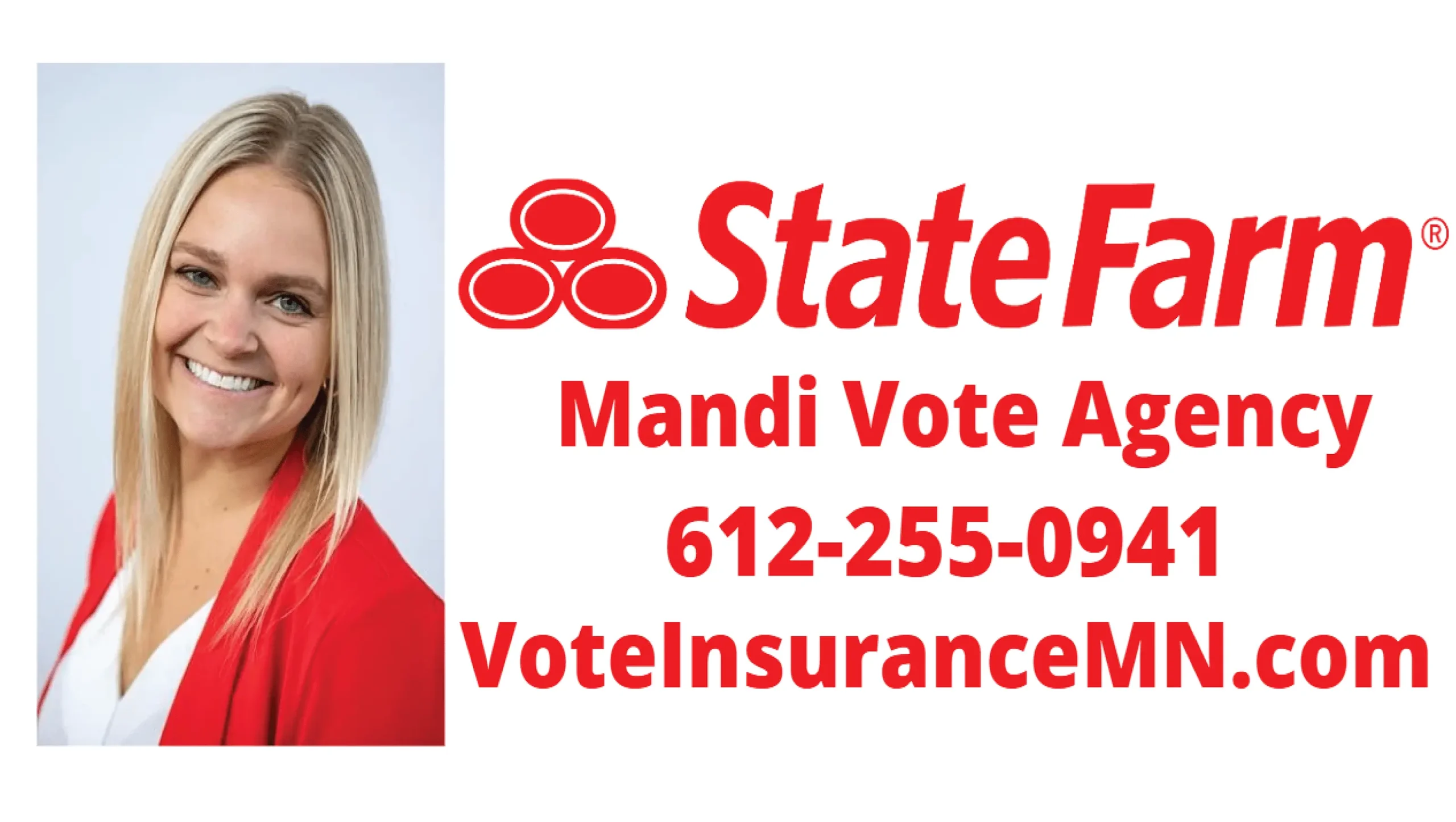 State Farm Insurance – Mandi Vote Agency Logo